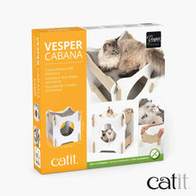 Charger l&#39;image dans la galerie, Meuble Cabana Vesper, arbre à chat - Boutique Le Jardin Des Animaux -Griffoir, meuble et litBoutique Le Jardin Des Animaux52114
