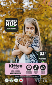 Nature's Hug - Chaton en croissance 1.81kg / 4lbs
