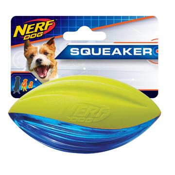 Nerf Dog Ballon de football sonore en mousse résistante - Boutique Le Jardin Des Animaux -jouet chienBoutique Le Jardin Des AnimauxVP6794