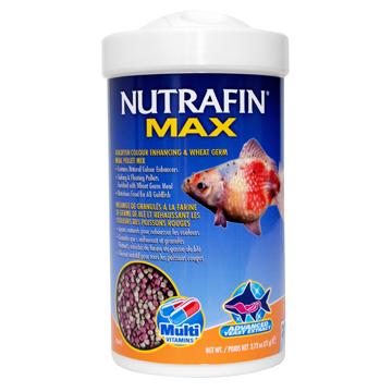 Nutrafin Max granulés au germe de blé rehaussant les couleurs des poissons rouges - Boutique Le Jardin Des Animaux -Nourriture PoissonBoutique Le Jardin Des Animauxa6864