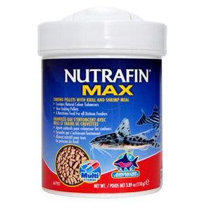 Nutrafin Max granulés qui s'enfoncent avec krill et farine de crevettes - Boutique Le Jardin Des Animaux -Nourriture PoissonBoutique Le Jardin Des Animauxa6792