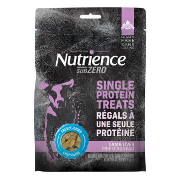 Nutrience Subzero gâterie séchée à froid pour chiens sans grains à une seule protéine au Foie d'agneau 90 g - Boutique Le Jardin Des Animaux -Gâterie pour chienBoutique Le Jardin Des Animauxd6525