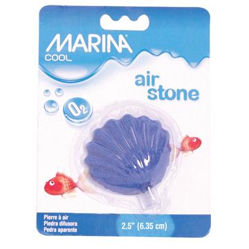 Pierre à air Cool Marina en forme de palourde, 6,35 cm (2,5 po) - Boutique Le Jardin Des Animaux -aérationBoutique Le Jardin Des AnimauxA957