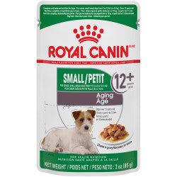 Royal Canin - Pochette de nourriture humide - Petit âgé 12+ morceaux en sauce 85g