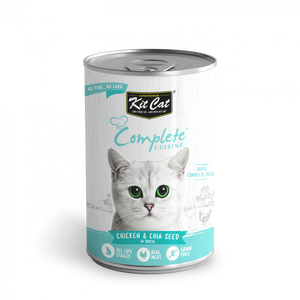 Conserve pour chat Kit Cat - Poulet et graines de chia