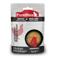 Purebites - Gâteries pour chat poitrine de poulet dans le bouillon