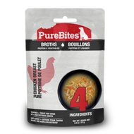 Purebites - Gâteries pour chien poitrine de poulet dans bouillon