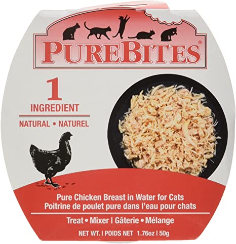 Purebites - Gâterie humide de poulet pour chat