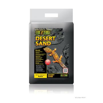 Sable du désert Desert Sand Exo Terra, noir, 10 lb (4,5 kg) - Boutique Le Jardin Des Animaux -DécorationBoutique Le Jardin Des AnimauxPT3101