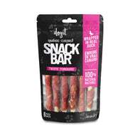 Gâteries Snack Bar Dogit - Torsades de cuir brut et canard