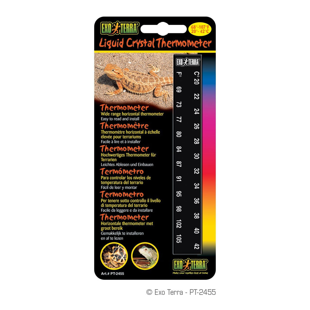 Thermomètre Exo Terra à large échelle - Boutique Le Jardin Des Animaux -temperatureBoutique Le Jardin Des AnimauxPT2455