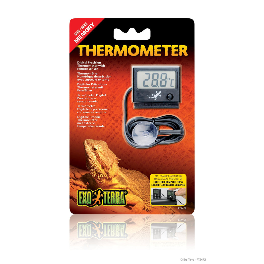 Thermomètre numérique Exo Terra - Boutique Le Jardin Des Animaux -temperatureBoutique Le Jardin Des AnimauxPT2472