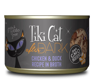 Tiki Cat After Dark, conserve pour chat recette de poulet et canard - Boutique Le Jardin Des Animaux -conserve pour chatBoutique Le Jardin Des Animaux