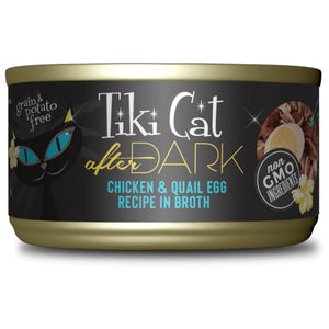 Tiki Cat After Dark, conserve pour chat recette de poulet et oeuf de caille - Boutique Le Jardin Des Animaux -conserve pour chatBoutique Le Jardin Des Animaux201-11237