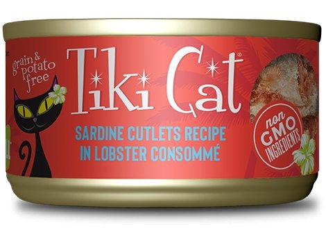 Tiki Cat Bora Bora Grill, conserve pour chat recette de sardine et homard - Boutique Le Jardin Des Animaux -conserve pour chatBoutique Le Jardin Des Animaux201-10228