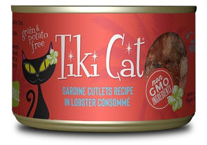 Tiki Cat Bora Bora Grill, conserve pour chat recette de sardine et homard - Boutique Le Jardin Des Animaux -conserve pour chatBoutique Le Jardin Des Animaux