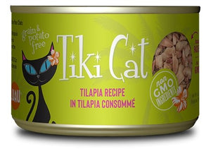 Tiki Cat Kapi'Olani Luau, conserve pour chat recette de tilapia - Boutique Le Jardin Des Animaux -conserve pour chatBoutique Le Jardin Des Animaux201-11210