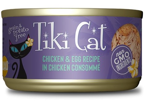 Tiki Cat Koolina Luau, conserve pour chat recette de poulet et oeuf - Boutique Le Jardin Des Animaux -conserve pour chatBoutique Le Jardin Des Animaux201-10782