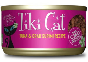 Tiki Cat Lanai Grill, conserve pour chat recette de thon et crabe - Boutique Le Jardin Des Animaux -conserve pour chatBoutique Le Jardin Des Animaux201-10032