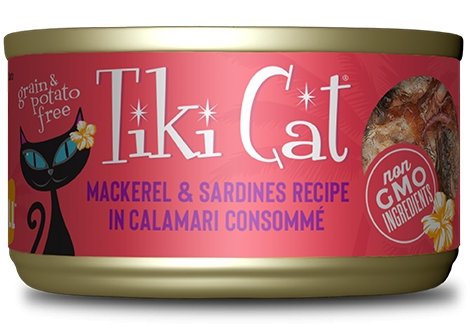 Tiki Cat Makaha Grill, conserve pour chat recette de maquereau, sardine et calmar - Boutique Le Jardin Des Animaux -conserve pour chatBoutique Le Jardin Des Animaux201-10036