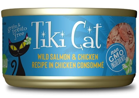 Tiki Cat Napili Luau, conserve pour chat recette de poulet et saumon - Boutique Le Jardin Des Animaux -conserve pour chatBoutique Le Jardin Des Animaux201-10784