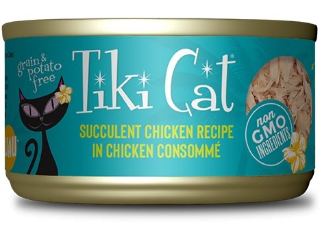 Tiki Cat Puka Puka Luau, conserve pour chat recette de poulet - Boutique Le Jardin Des Animaux -conserve pour chatBoutique Le Jardin Des Animaux201-10786