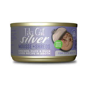 Tiki Cat Silver - Poulet, canard et foie de canard 2.4oz