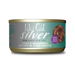 Tiki Cat Silver -Thon et maquereau 2.4oz