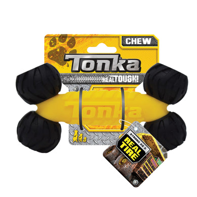 Tonka os à mâcher avec 4 pneus, 18 cm (7 po) - Boutique Le Jardin Des Animaux -jouet chienBoutique Le Jardin Des AnimauxVP6499