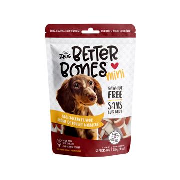 Zeus Better Bones - Os arôme de poulet, mini, paquet de 12 - Boutique Le Jardin Des Animaux -Gâterie pour chienBoutique Le Jardin Des Animaux92741