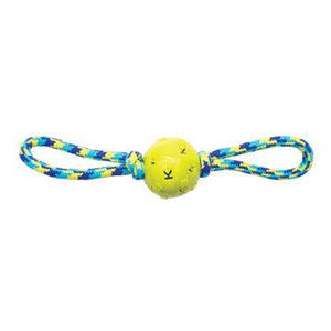 Zeus K9 Fitness jouet pour chien - balle à deux anneaux à tirer 40,64 cm - Boutique Le Jardin Des Animaux -Jouet chienBoutique Le Jardin Des Animaux96363