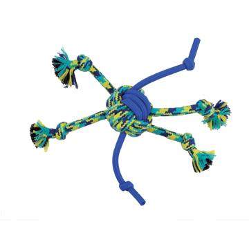 Zeus K9 Fitness jouet pour chien - balle-araignée en corde et en TPR, 30,48 cm - Boutique Le Jardin Des Animaux -Jouet chienBoutique Le Jardin Des Animaux96365