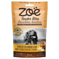 Zoé gâterie Bouchées tendres beurre arachide et banane 150 g - Boutique Le Jardin Des Animaux -Gâterie pour chienBoutique Le Jardin Des Animaux92034